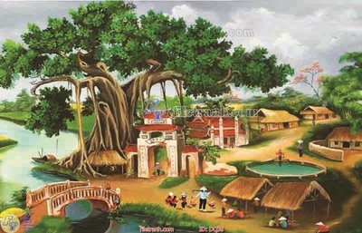 Tệp tin gốc File tranh đồng quê DQ38 (chất lượng) File tranh đồng quê DQ38