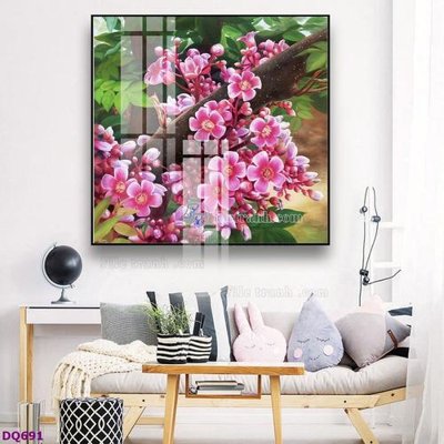 File tranh PSD File tranh đồng quê DQ691 chất lượng cao