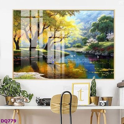 Tải file File tranh đồng quê DQ779 (gốc) chủ đề tôn giáo