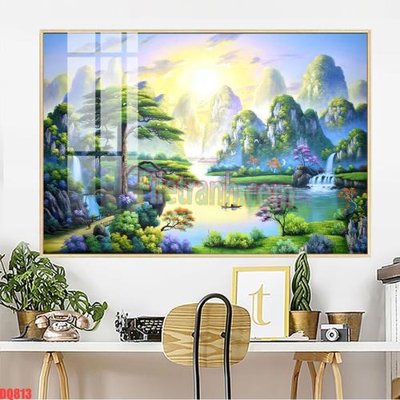 Mua file tranh gốc File tranh đồng quê DQ813 tại Filetranh.com