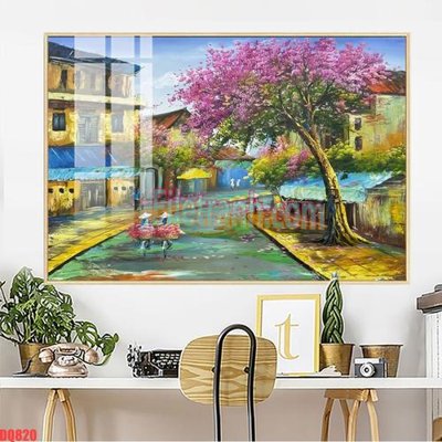 Download file gốc File tranh đồng quê DQ820 (in mica) 3D