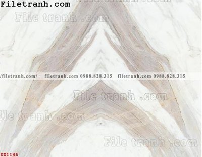 File tranh in tráng gương File vân đá đá cẩm thạch đối xứng DX1145 (siêu nét)