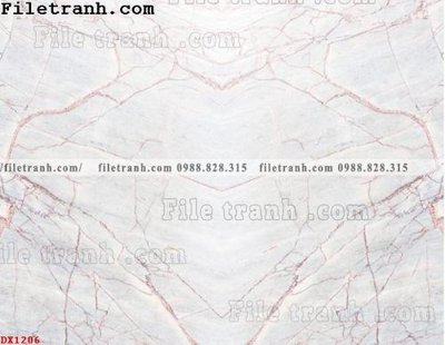 File in mica File vân đá đá cẩm thạch đối xứng DX1206 (bản gốc) làm vách ngăn