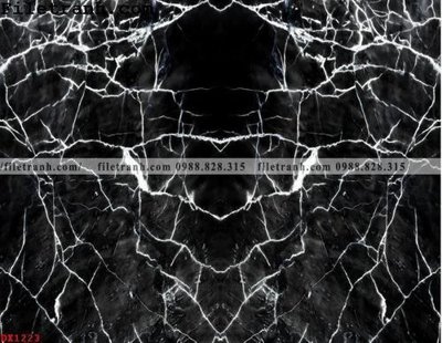 File tranh in mica File vân đá đá cẩm thạch đối xứng DX1223 (độ phân giải cao)