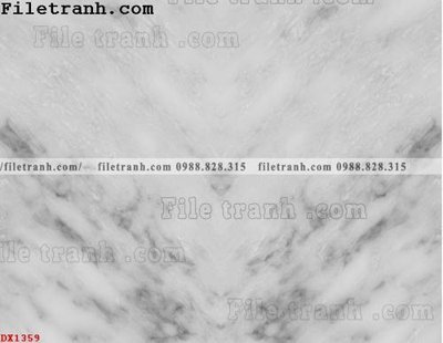 File tranh File vân đá đá cẩm thạch đối xứng DX1359 (bản gốc) in lụa 5D