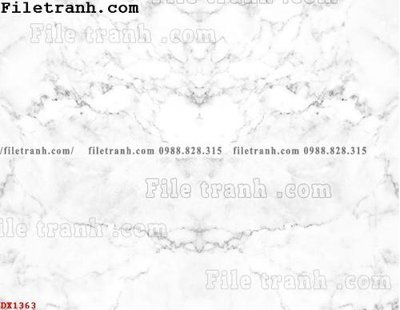 Download file gốc File vân đá đá cẩm thạch đối xứng DX1363 (in lụa) hoa lá