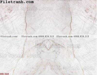 File tranh File vân đá đá cẩm thạch đối xứng DX1368 (bản gốc) in lụa 3D