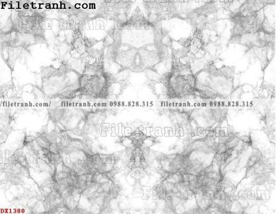 File tranh File vân đá đá cẩm thạch đối xứng DX1380 (gốc) in film