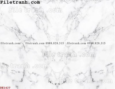 File ảnh File vân đá đá cẩm thạch đối xứng DX1427 (gốc) in PP, decal