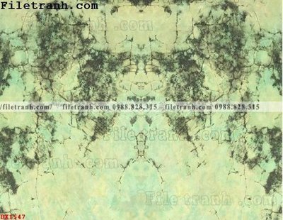 File tranh File vân đá đá cẩm thạch đối xứng DX1547 (bản gốc) in lụa dán tường