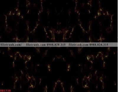 File in trần File vân đá đá cẩm thạch đối xứng DX1738 (bản gốc) đại dương