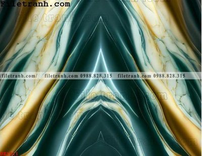 Hình ảnh file gốc in lụa File vân đá đá cẩm thạch đối xứng DX1811