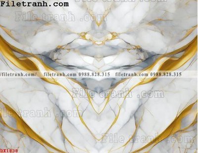 File gốc File vân đá đá cẩm thạch đối xứng DX1838 (PNG) không nền chất lượng