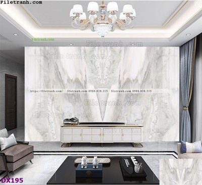 File in trần File vân đá đối xứng DX195 (bản gốc) hoa văn