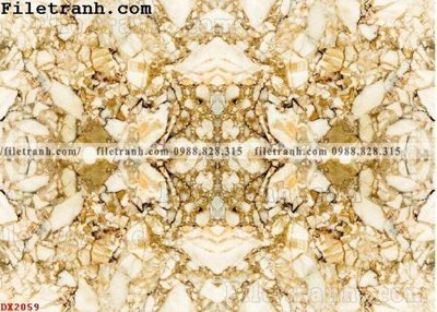 Ảnh gốc File vân đá đá cẩm thạch đối xứng DX2059 (nét căng) in mica