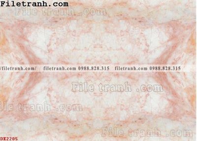 File tranh in tráng gương File vân đá đá cẩm thạch đối xứng DX2205 (siêu nét)