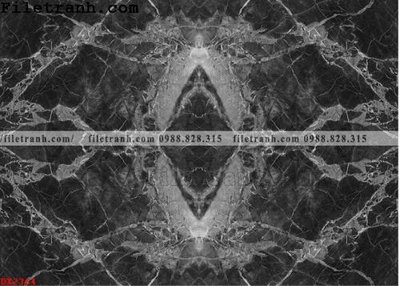 File in lụa File vân đá đá cẩm thạch đối xứng DX2364 (phong cảnh) File vân đá đá cẩm thạch đối xứng DX2364