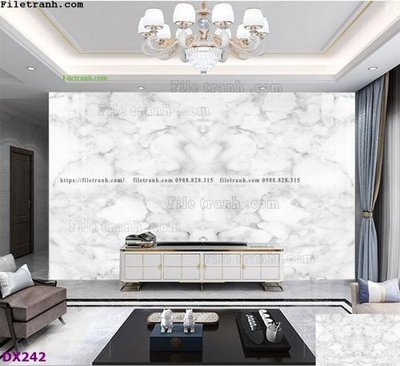 File ảnh File vân đá đối xứng DX242 (gốc) in PP, decal