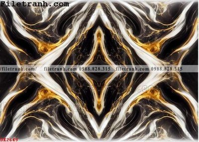 File ảnh File vân đá đá cẩm thạch đối xứng DX2649 (gốc) cho trang trí nội thất