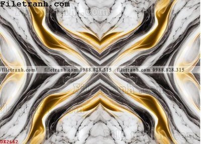 Download file File vân đá đá cẩm thạch đối xứng DX2662 (gốc) in mica cao cấp