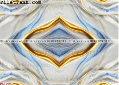 File gốc File vân đá đá cẩm thạch đối xứng DX2668 (in mica) cắt laser