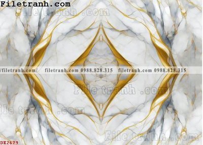 Mua file tranh gốc File vân đá đá cẩm thạch đối xứng DX2679 tại Filetranh.com