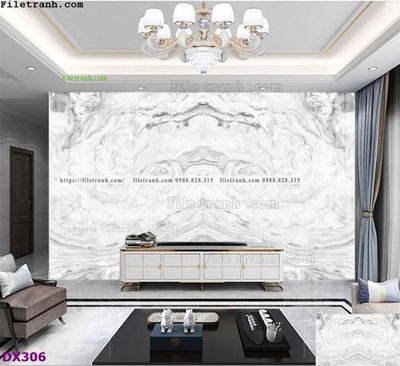 Download file gốc File vân đá đối xứng DX306 (in mica) trong suốt