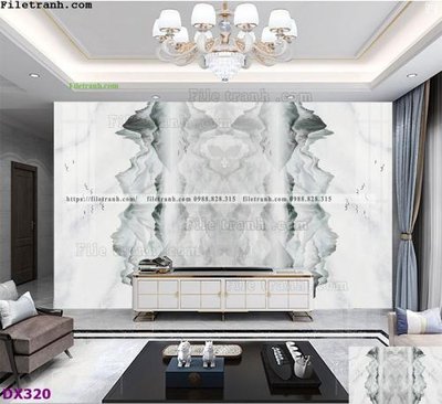 File ảnh gốc File vân đá đối xứng DX320 không vỡ nét