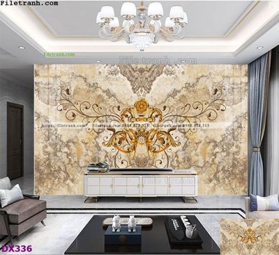 Hình ảnh file gốc File vân đá đối xứng DX336 (chất lượng cao)