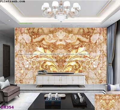 File gốc File vân đá đối xứng DX354 (cho in ấn) độc quyền