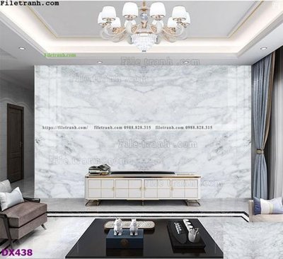 Download file File vân đá đối xứng DX438 (gốc) in mica đèn LED