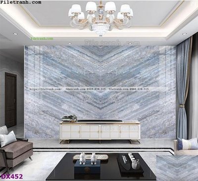 File ảnh File vân đá đối xứng DX452 (gốc) in poster