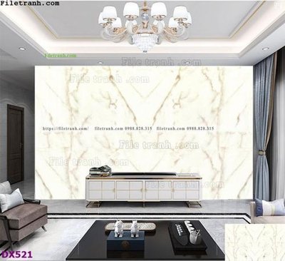 File tranh File vân đá đối xứng DX521 (bản gốc) treo tường