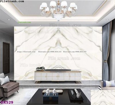 File tranh quảng cáo File vân đá đối xứng DX529 (download file gốc)