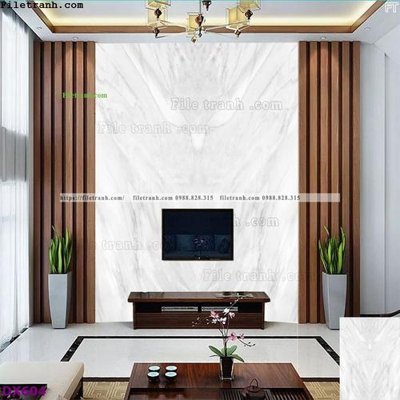 File tranh File vân đá đối xứng DX604 (bản gốc) treo phòng ăn