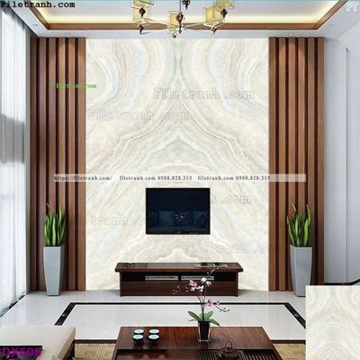 File in trần File vân đá đối xứng DX608 (bản gốc) phong cảnh