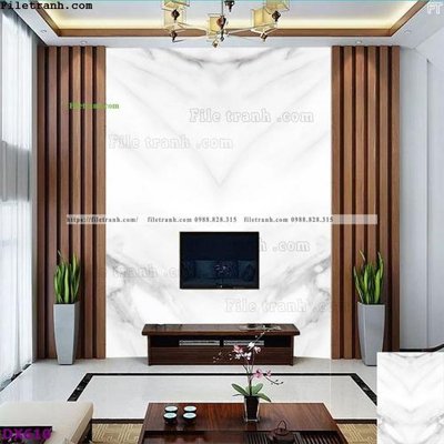 File tranh File vân đá đối xứng DX610 (gốc) in film