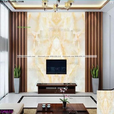 File gốc in tráng gương File vân đá đối xứng DX631 chi tiết