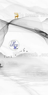 File gốc File in vân đá cẩm thạch thông tầng đứng DXD172 (trang trí) cho phòng khách