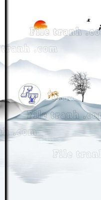 Tải xuống file tranh gốc File in vân đá cẩm thạch thông tầng đứng DXD216 (PSD/TIFF)