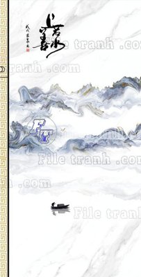 File tranh File in vân đá cẩm thạch thông tầng đứng DXD223 (gốc) chủ đề con người