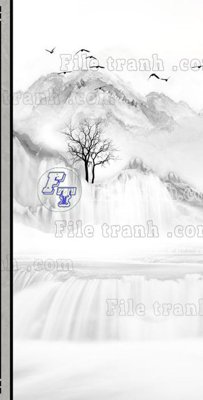 Tải file File in vân đá cẩm thạch thông tầng đứng DXD232 (PSD) cho in ấn quảng cáo