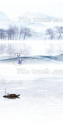 File tranh File in vân đá cẩm thạch thông tầng đứng DXD313 (gốc) chủ đề động vật