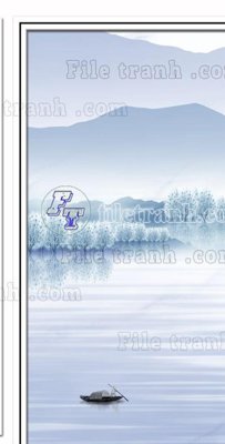 File tranh gốc File in vân đá cẩm thạch thông tầng đứng DXD356 chủ đề hiện đại