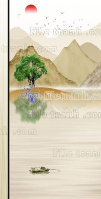 File gốc File in vân đá cẩm thạch thông tầng đứng DXD358 (PNG) chất lượng cao