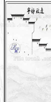 File PSD File in vân đá cẩm thạch thông tầng đứng DXD361 (bản gốc) đã tách nền