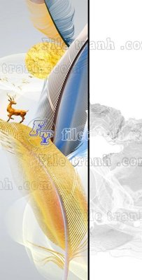 File gốc File in vân đá cẩm thạch thông tầng đứng DXD41 (trang trí) phòng ngủ