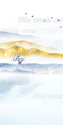 Ảnh gốc file in lụa File in vân đá cẩm thạch thông tầng đứng DXD88 chi tiết