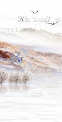 Tải file File in vân đá cẩm thạch thông tầng đứng DXD96 (gốc) làm tranh trang trí