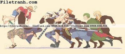 File tranh Dao hai tac 318 (bản gốc) treo phòng ăn